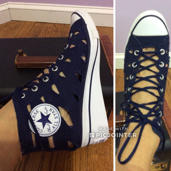 converse cut out wedge